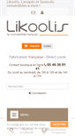 Mobile Screenshot of likoolis.fr